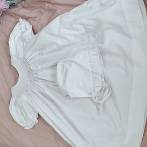 Petit Ami Smocked Dress